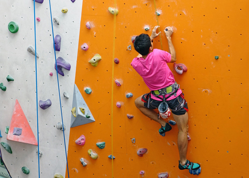 Introduksjon innendørsklatring